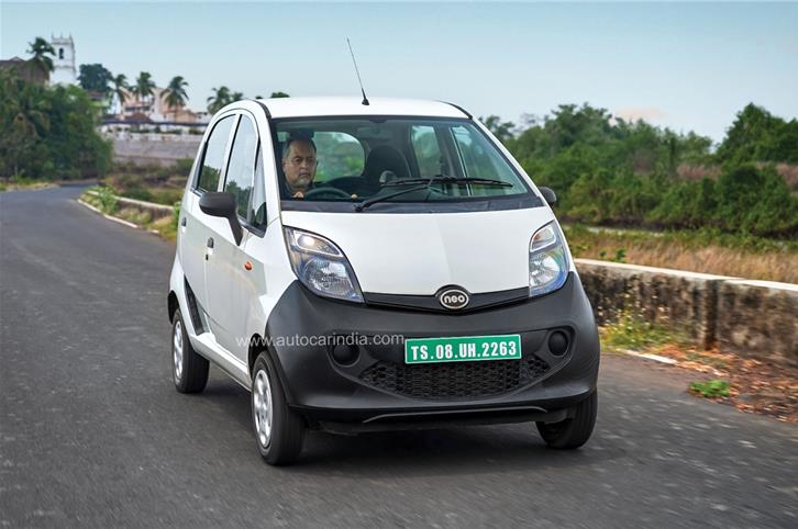 Tata Nano Electric Car 